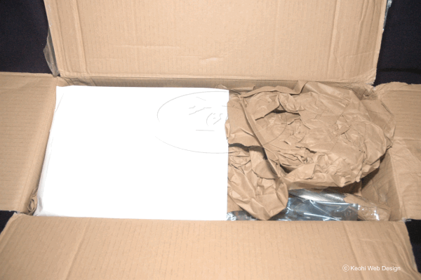 Top flaps opened